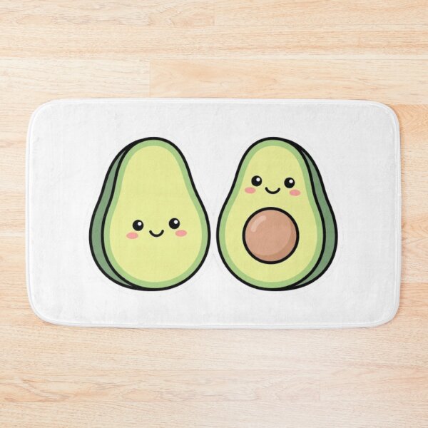 Item preview, Kawaii Avocado Halves - Cute Duo Style Sticker designed and sold by Gabzerinho.