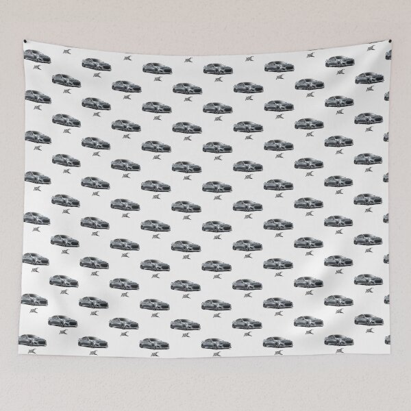 Item preview, Sleek Gray Hyundai Genesis Coupe Art – Modern Automotive Design Print | Perfect Gift For You And Friends designed and sold by kaee-eeee.