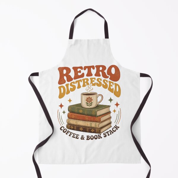Item preview, Retro Distressed Coffee Book Stack Aesthetic designed and sold by Coffread.