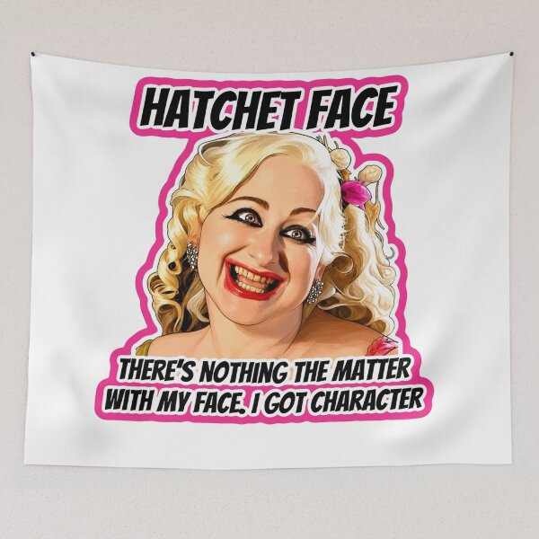 Item preview, The prettiest Hatchet Face designed and sold by Elevendy-Seven.