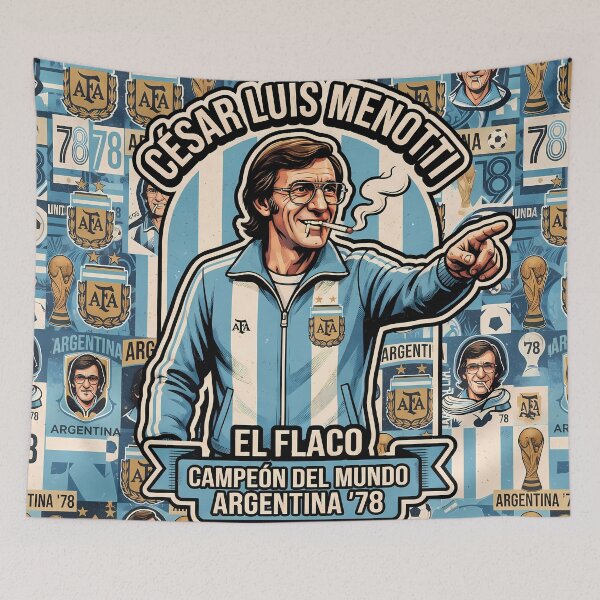 Item preview, 7 Legendary 1978 Argentina World Cup Champion Manager designed and sold by ART ATTACK ZONE.