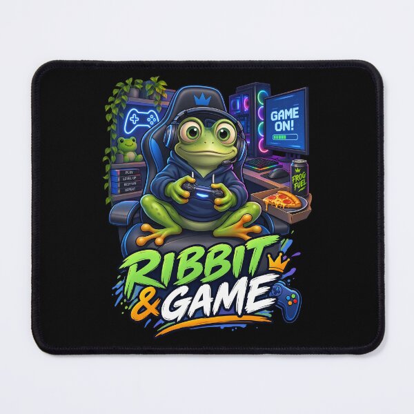 Item preview, Player One: The Ultimate Frog Gamer designed and sold by Frog Level Treasures.