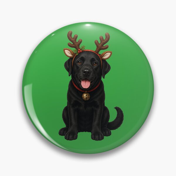 Item preview, Reindeer Lab – Christmas Reindeer Labrador designed and sold by Goodthingstree.