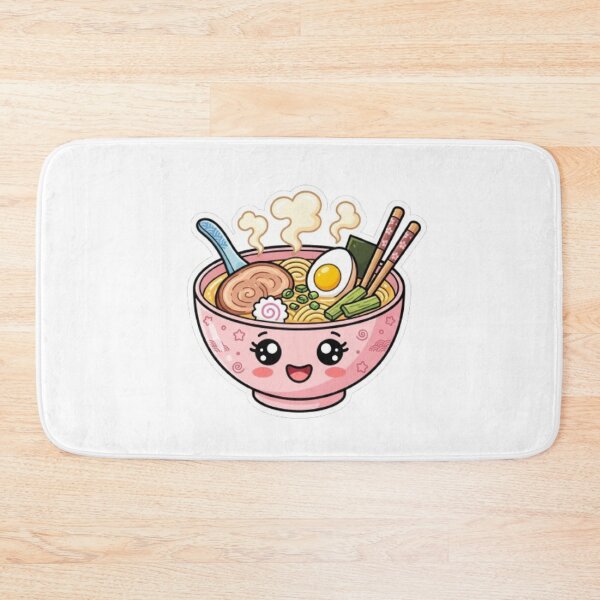 Item preview, Cute Kawaii Ramen Bowl - Japanese Anime Style designed and sold by Gabzerinho.