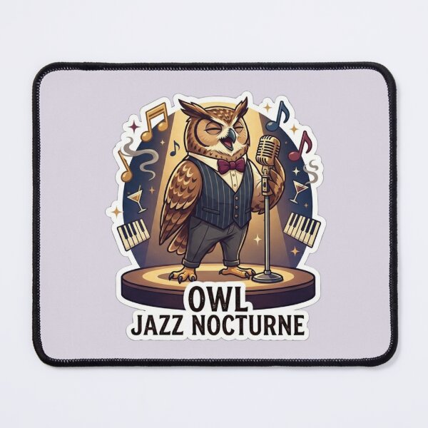 Item preview, Midnight Jazz | Jazz Owl designed and sold by Safe Haven Pets.