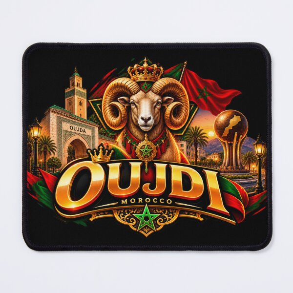 Item preview, Oujdi Morocco Vintage Travel Poster - The Proud Moroccan designed and sold by SilverLook48.