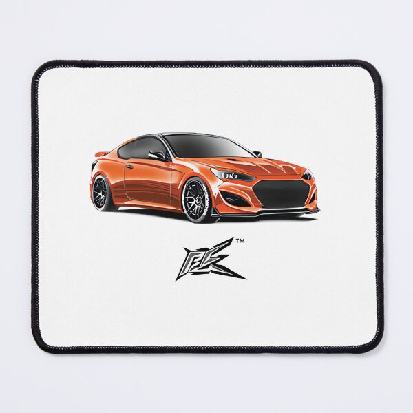 Item preview, Hyundai Genesis Coupe Orange | ⭐⭐⭐⭐⭐ designed and sold by kaee-eeee.