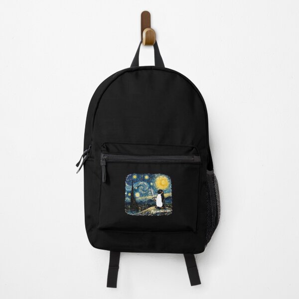 Item preview, Flight was Never an Option penguin Starry Night Van Gogh designed and sold by BornBorn.