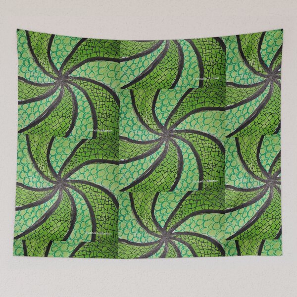 Item preview, Green Pinwheel Scales  designed and sold by DancingCreek.