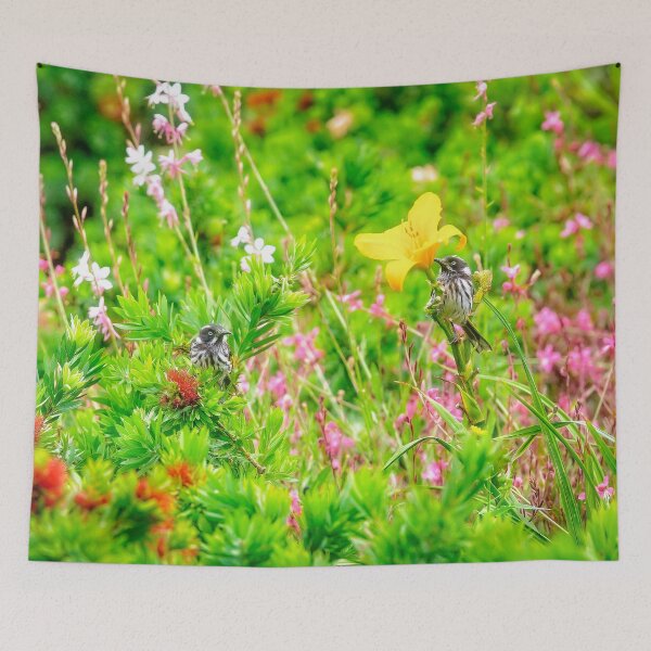 Item preview, Honeyeaters in Bottle Brush, Bushy Lakes, Margaret River designed and sold by Dave Catley.