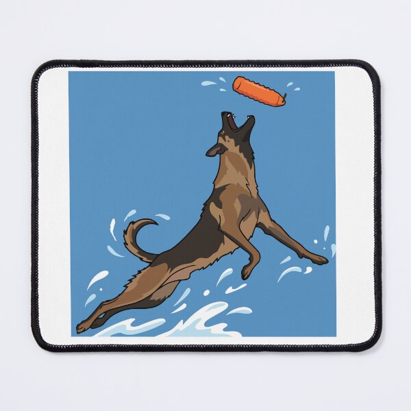 Item preview, Dock Diving Malinois designed and sold by Bluek9sDesign.
