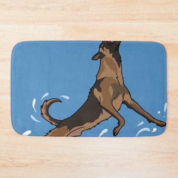 Item preview, Dock Diving Malinois designed and sold by Bluek9sDesign.