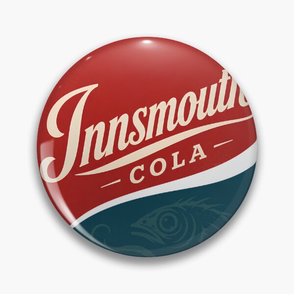 Item preview, Innsmouth Cola Vintage Logo | Lovecraft Soda Brand | Retro Ocean Horror Design designed and sold by Extravanganzza.