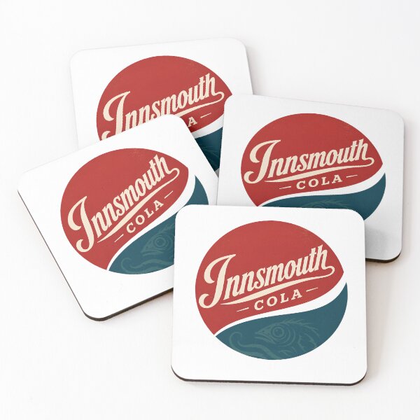 Item preview, Innsmouth Cola Vintage Logo | Lovecraft Soda Brand | Retro Ocean Horror Design designed and sold by Extravanganzza.