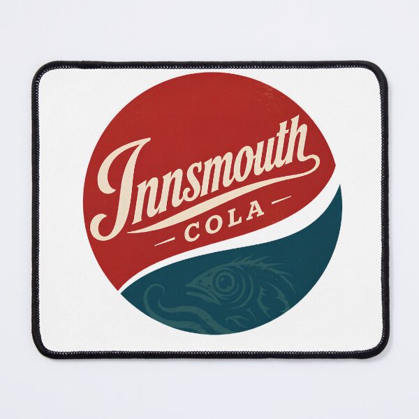Item preview, Innsmouth Cola Vintage Logo | Lovecraft Soda Brand | Retro Ocean Horror Design designed and sold by Extravanganzza.