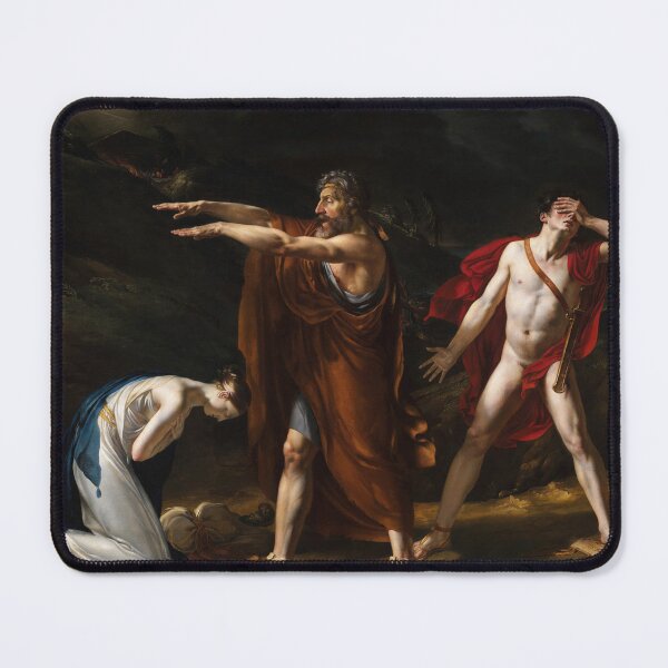 Item preview, Antigone imploring Oedipus to lift his curse from Polynices by Michel Lambert designed and sold by The Breathing Paint.