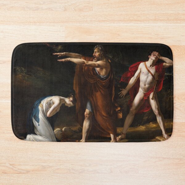 Item preview, Antigone imploring Oedipus to lift his curse from Polynices by Michel Lambert designed and sold by The Breathing Paint.