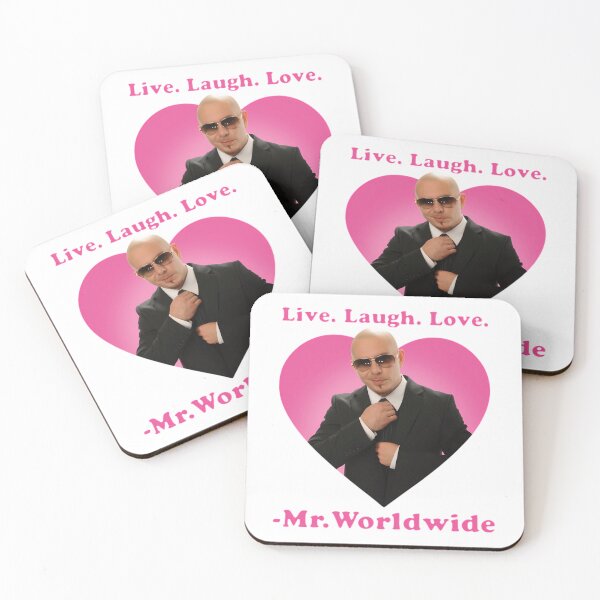 Item preview, Live Laugh Love Pitbull Mr. Worldwide designed and sold by ourge-yoisibbie.
