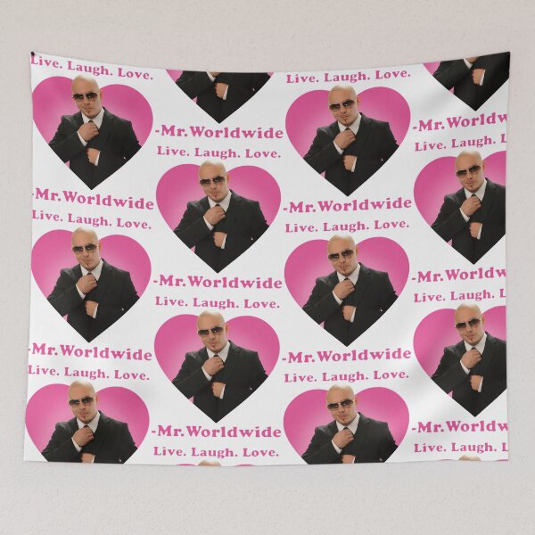 Item preview, Live Laugh Love Pitbull Mr. Worldwide designed and sold by ourge-yoisibbie.