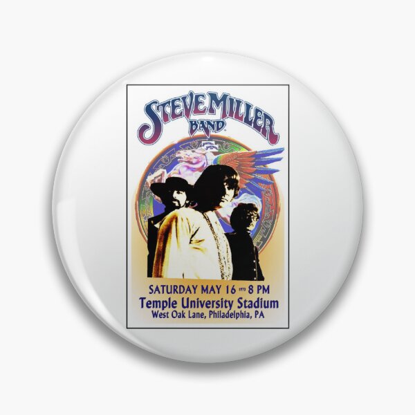 Item preview, Steve Miller Band Temple University Philadelphia Concert Poster designed and sold by Halifaxartguy.