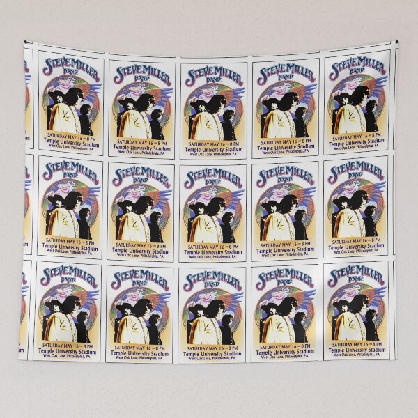 Item preview, Steve Miller Band Temple University Philadelphia Concert Poster designed and sold by Halifaxartguy.