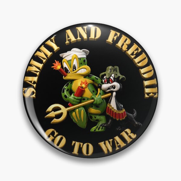 Item preview, Navy - SOF - Sammy - Freddie - Go to War - 3D - Enhanced designed and sold by Military Insignia Products.