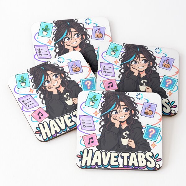 Item preview, MY TABS HAVE TABS designed and sold by Tharaazu.
