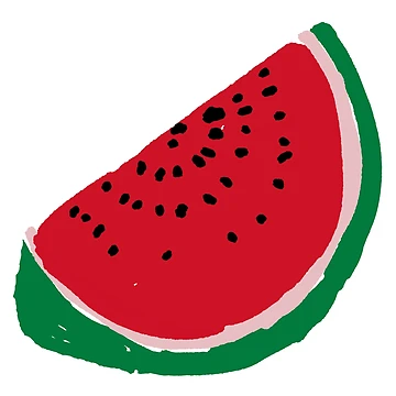 Artwork thumbnail, Watermelon slice by Riverswimmer
