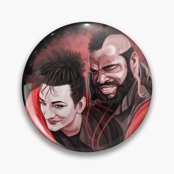 Item preview, Boy George Mr T Team , handpainted picture designed and sold by AK-Hevonen.