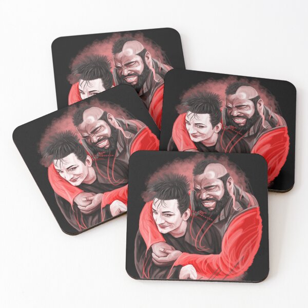 Item preview, Boy George Mr. T Team, cuadro pintado a mano designed and sold by AK-Hevonen.