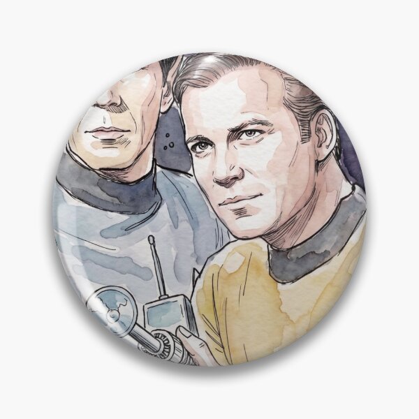 Item preview, Captain Kirk and Mr. Spock designed and sold by sid1802.