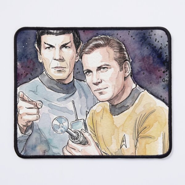 Item preview, Captain Kirk and Mr. Spock designed and sold by sid1802.