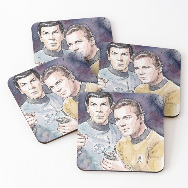 Item preview, Captain Kirk and Mr. Spock designed and sold by sid1802.