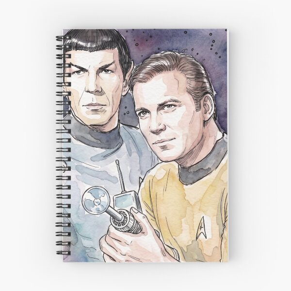 Item preview, Captain Kirk and Mr. Spock designed and sold by sid1802.
