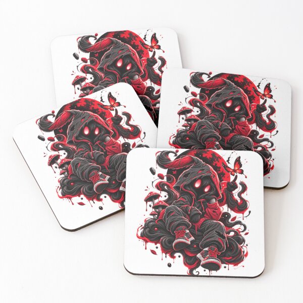 Item preview, Shadow Ninja Red Gothic Streetwear designed and sold by VYBORA Studio.