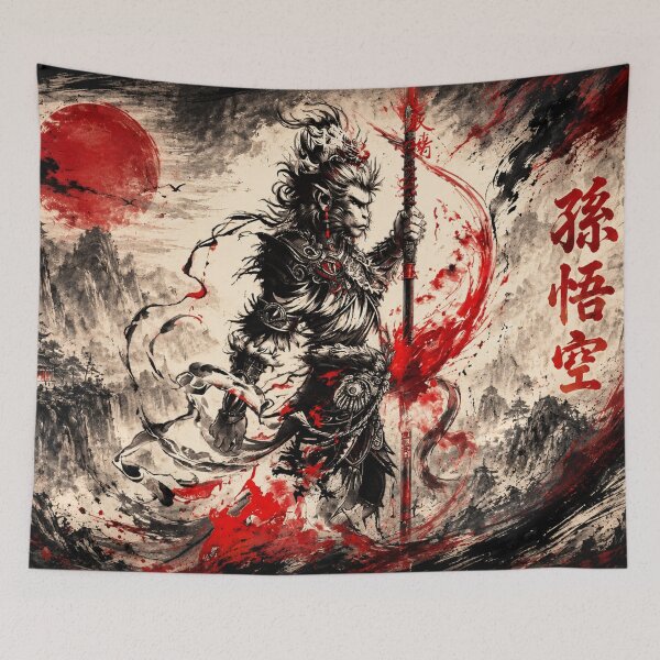 Item preview, Sun Wukong: The Monkey King Warrior designed and sold by Fei Long Design Hub.