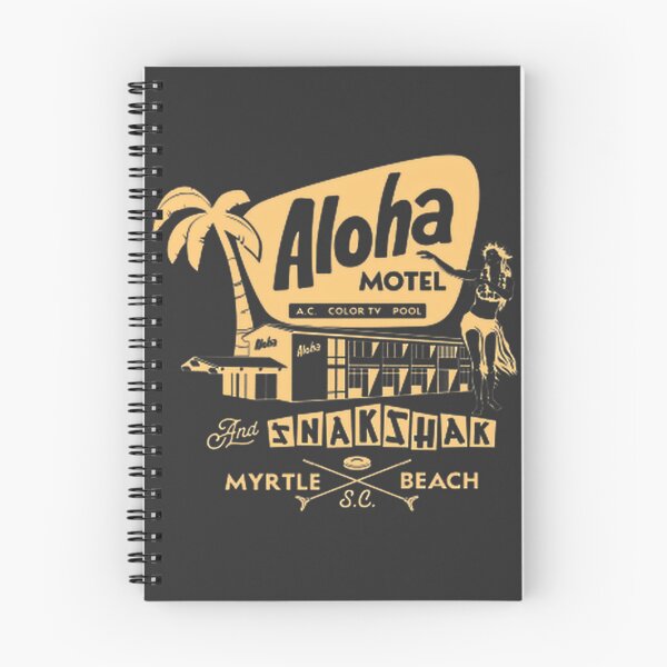 Aperçu de l'œuvre T-shirt Aloha Motel style rétro hawaïen – Design graphique vacances tropicales | ⭐⭐⭐⭐⭐ créée et vendue par RzEditz.