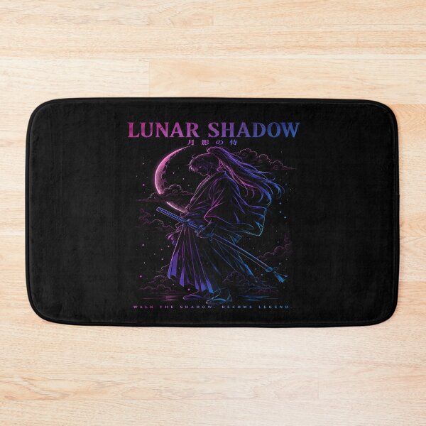 Item preview, Lunar Shadow Samurai -Neon Cyberpunk| Moon Shadow Warrior  designed and sold by TTdesigns123.