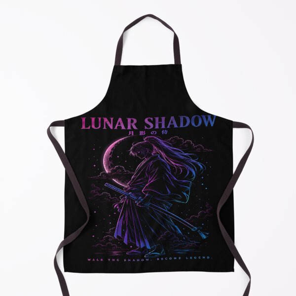 Item preview, Lunar Shadow Samurai -Neon Cyberpunk| Moon Shadow Warrior designed and sold by TTdesigns123.