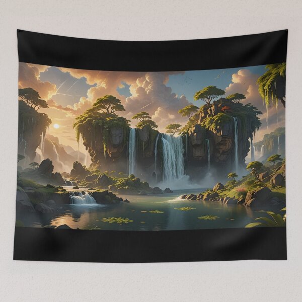 Item preview, DS-0015 — Waterfall Falls designed and sold by LittleBigGifts.