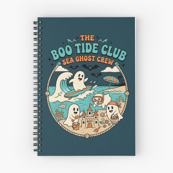 Item preview, "The Boo Tide Club. Sea Ghost Crew" Beach Halloween Coastal Design designed and sold by Sea Gem.