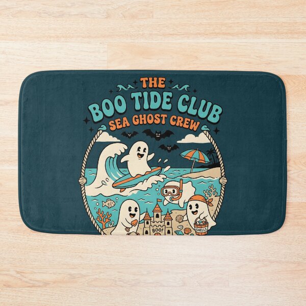 Item preview, "The Boo Tide Club. Sea Ghost Crew" Beach Halloween Coastal Design designed and sold by Sea Gem.