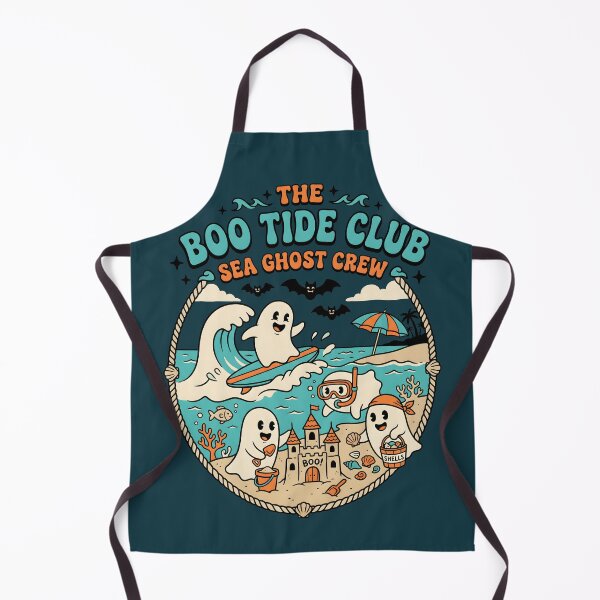 Item preview, "The Boo Tide Club. Sea Ghost Crew" Beach Halloween Coastal Design designed and sold by Sea Gem.
