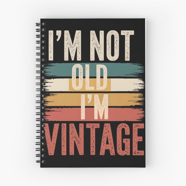 Item preview, I’M Not Old, I’M Vintage – Funny Retro Graphic T‑Shirt | Limited Edition designed and sold by RzEditz.