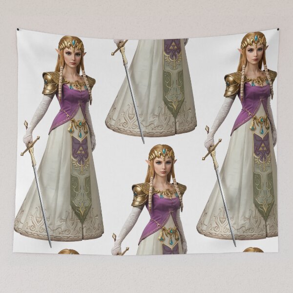 Item preview, Zelda from legend of Zelda realistic designed and sold by andresdrawing.