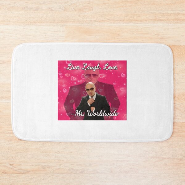 Item preview, Mr worldwide live laugh love designed and sold by ourge-yoisibbie.
