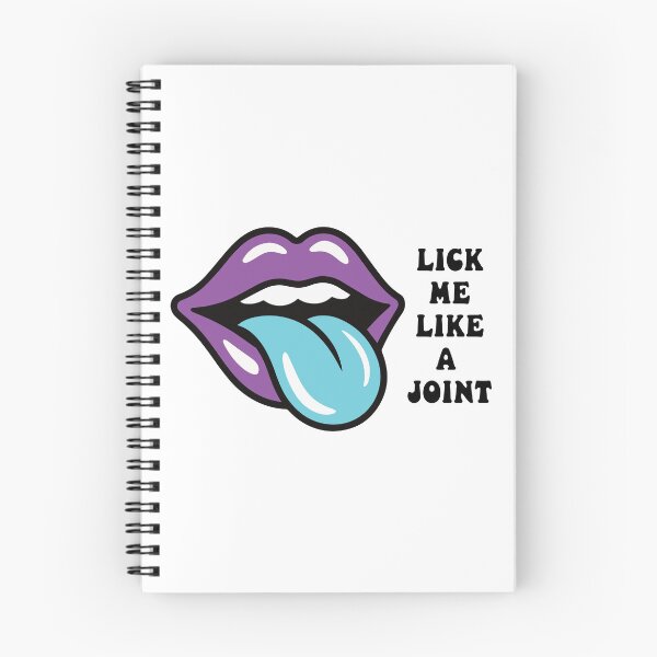 Item preview, Lick Me Like a Joint – Stoner Humor designed and sold by Cannaxes Studio.