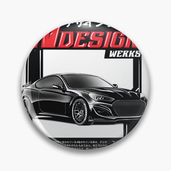 Item preview, Black Hyundai Genesis Coupe - Sleek Sports Car Design | ⭐⭐⭐⭐⭐ designed and sold by kaee-eeee.