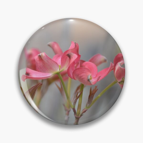 Item preview, Pink Dogwood Blossoms Standing on Slender Stems designed and sold by MiraNadaPrints.