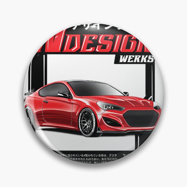 Item preview, Hyundai Genesis Coupe Red | Perfect Gift For You And Friends designed and sold by kaee-eeee.